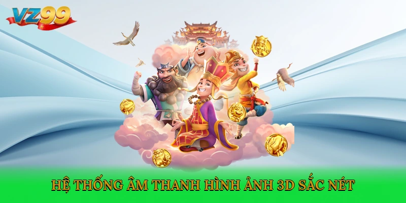 Hệ thống âm thanh, hình ảnh 3D sắc nét